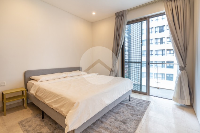 50 Sqm Studio For Rent - Embassy Residences, Tonle Bassac, Phnom Penh