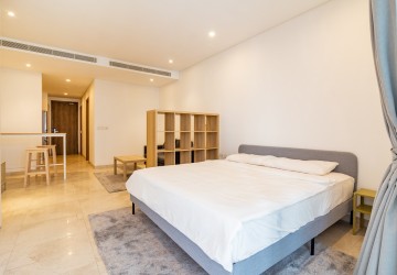 50 Sqm Studio For Rent - Embassy Residences, Tonle Bassac, Phnom Penh thumbnail