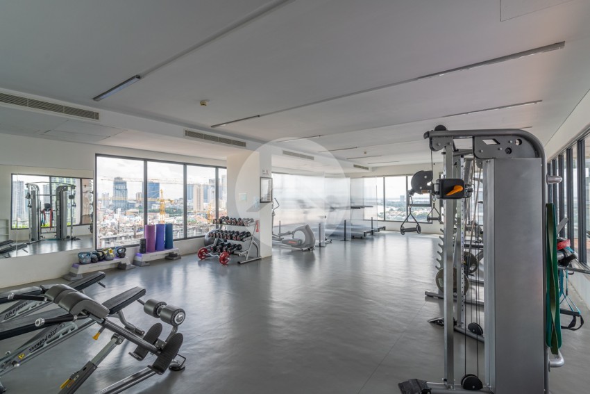 50 Sqm Studio For Rent - Embassy Residences, Tonle Bassac, Phnom Penh