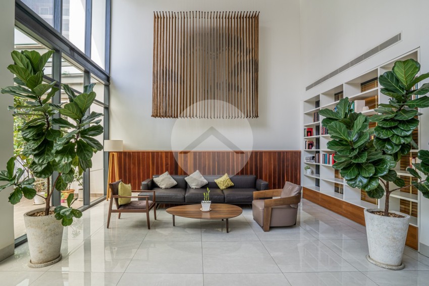 50 Sqm Studio For Rent - Embassy Residences, Tonle Bassac, Phnom Penh