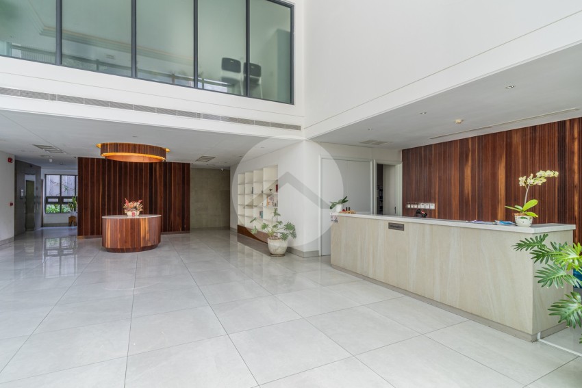 50 Sqm Studio For Rent - Embassy Residences, Tonle Bassac, Phnom Penh