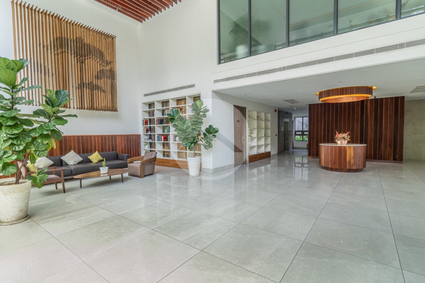 50 Sqm Studio For Rent - Embassy Residences, Tonle Bassac, Phnom Penh