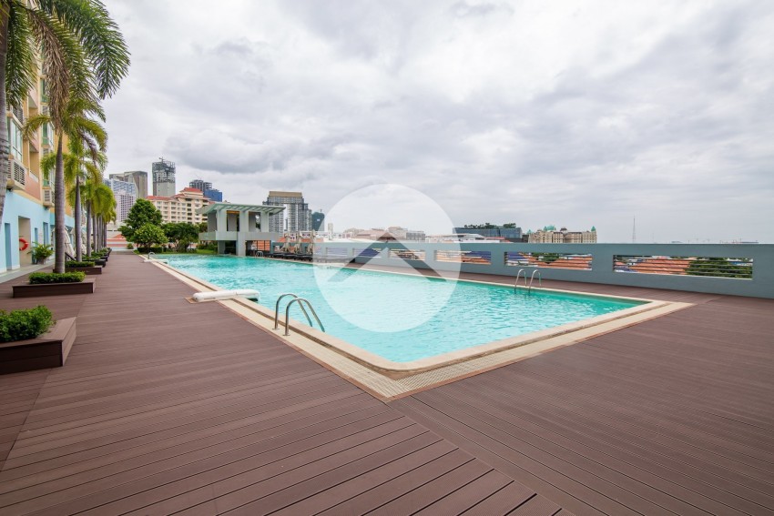 3 Bedroom Condo For Rent - Tonle Bassac, Phnom Penh