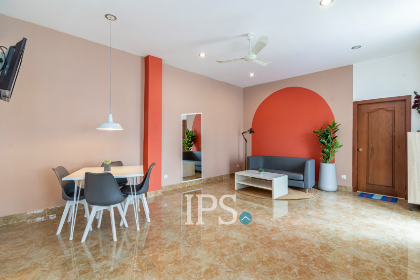 1 Bedroom Apartment For Rent - Tonle Bassac, Phnom Penh