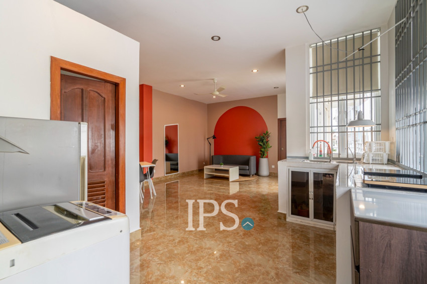 1 Bedroom Apartment For Rent - Tonle Bassac, Phnom Penh