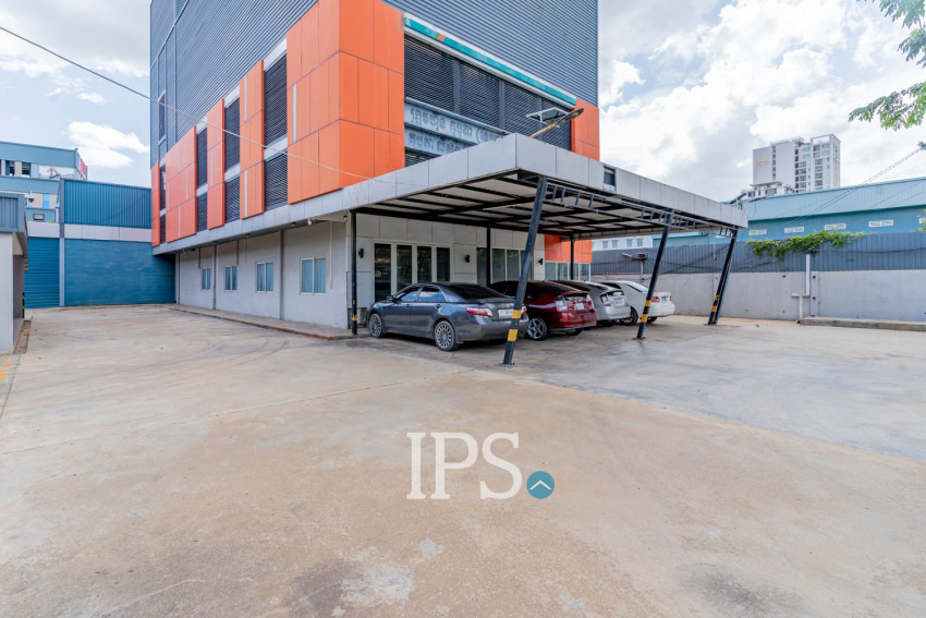 1600 Sqm Commercial Building For Rent - Along National Road 6A, Chroy Changvar, Phnom Penh