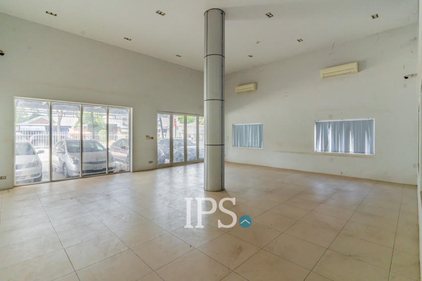 1600 Sqm Commercial Building For Rent - Along National Road 6A, Chroy Changvar, Phnom Penh