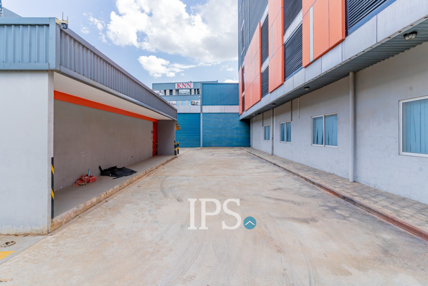 1600 Sqm Commercial Building For Rent - Along National Road 6A, Chroy Changvar, Phnom Penh
