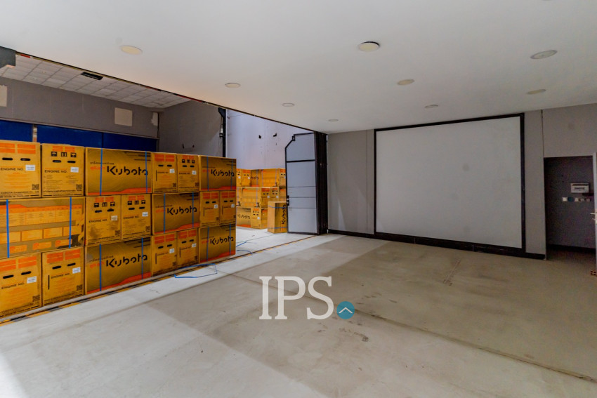 1600 Sqm Commercial Building For Rent - Along National Road 6A, Chroy Changvar, Phnom Penh