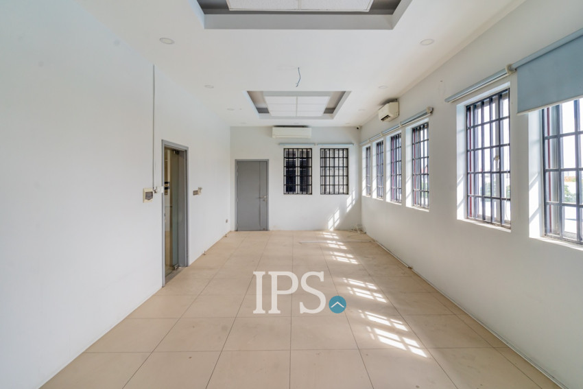 1600 Sqm Commercial Building For Rent - Along National Road 6A, Chroy Changvar, Phnom Penh