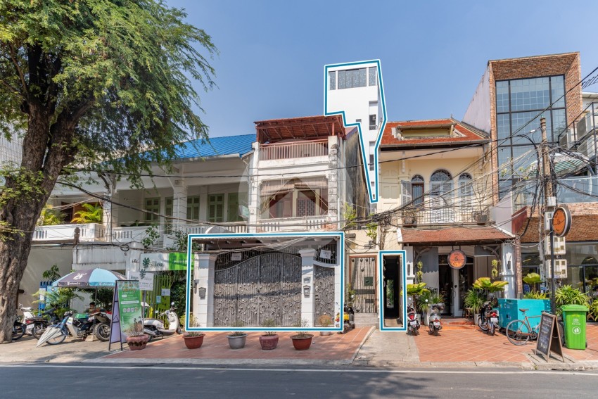 5 Bedroom Commercial House For Rent - Chakto Mukh, Phnom Penh