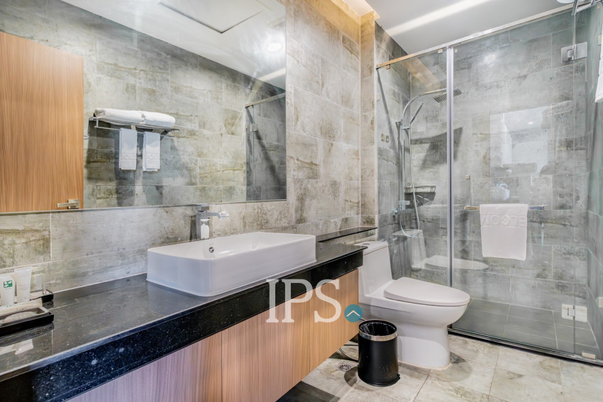 3 Bedroom Serviced Apartment For Rent - Tonle Bassac, Phnom Penh