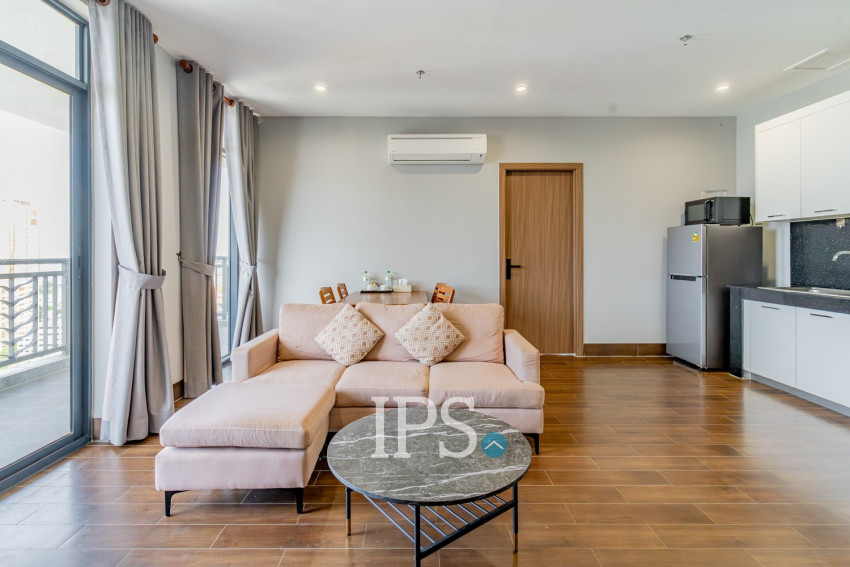 3 Bedroom Serviced Apartment For Rent - Tonle Bassac, Phnom Penh