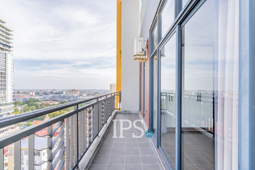 3 Bedroom Serviced Apartment For Rent - Tonle Bassac, Phnom Penh