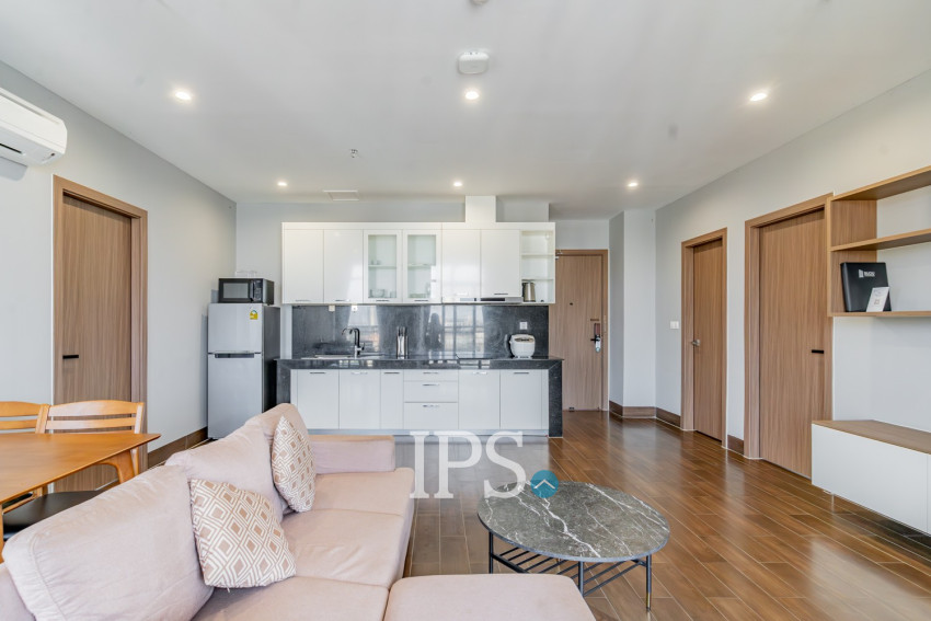 3 Bedroom Serviced Apartment For Rent - Tonle Bassac, Phnom Penh