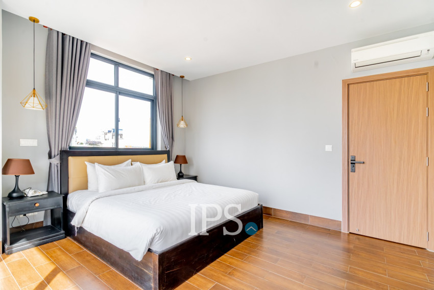 1 Bedroom Serviced Apartment For Rent - Tonle Bassac, Phnom Penh