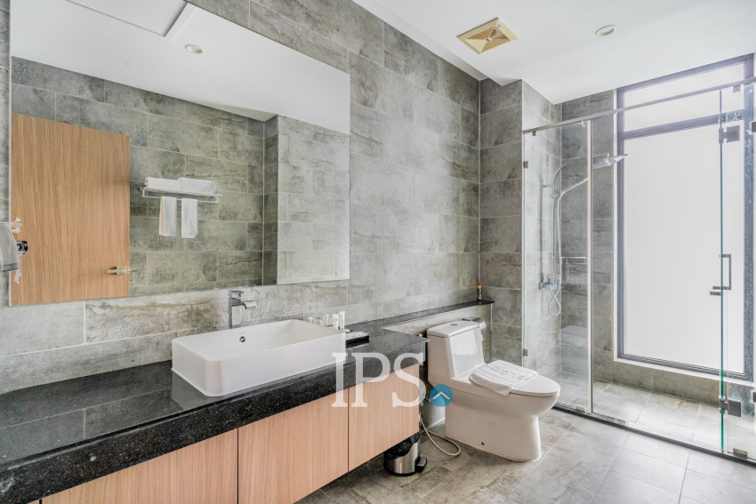 1 Bedroom Serviced Apartment For Rent - Tonle Bassac, Phnom Penh