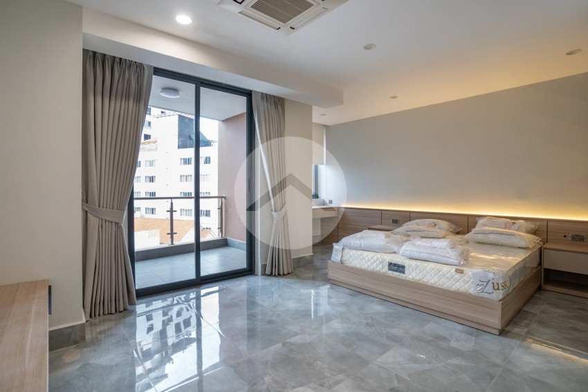 47 Sqm Serviced Studio Apartment For Rent - Boeung Kak 1, Toul Kork, Phnom Penh