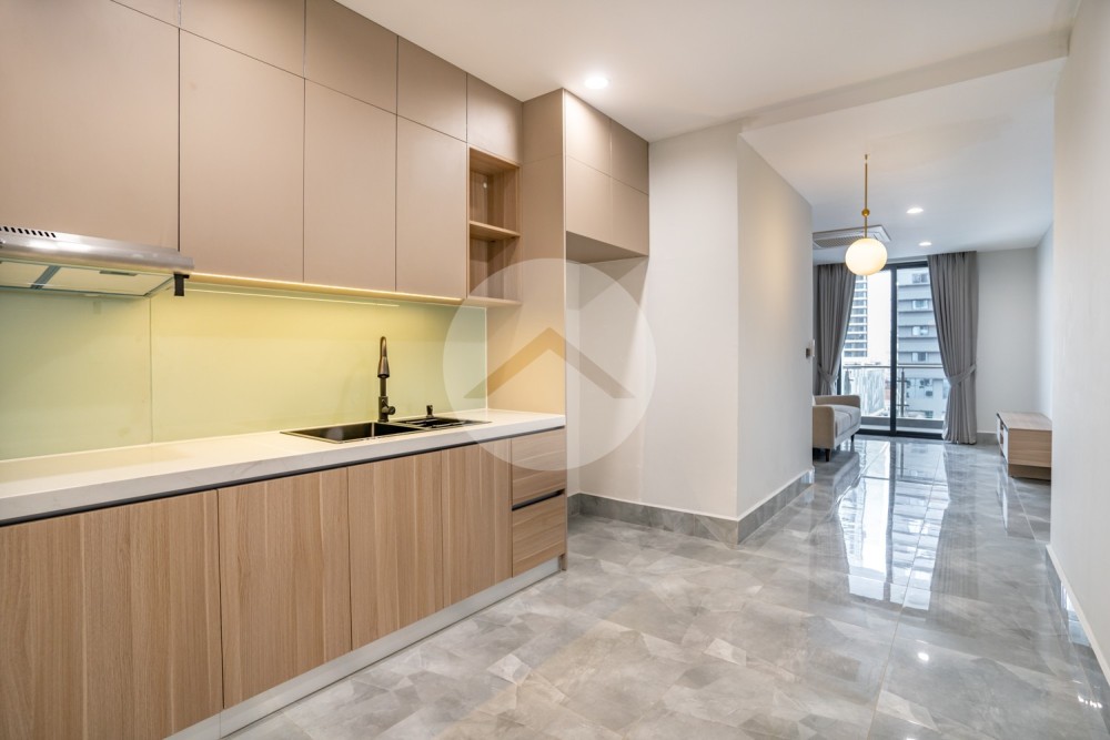 48 Sqm Serviced Studio Apartment For Rent - Boeung Kak 1, Toul Kork, Phnom Penh - Image 2
