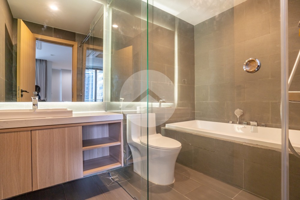 48 Sqm Serviced Studio Apartment For Rent - Boeung Kak 1, Toul Kork, Phnom Penh - Image 6