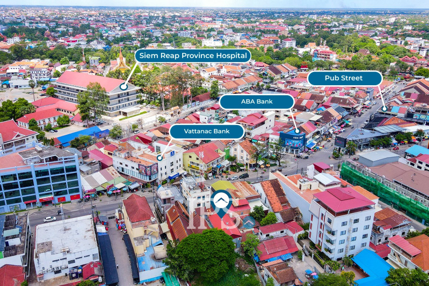 8 Bedroom Commercial Building For Sale - Night Market, Siem Reap