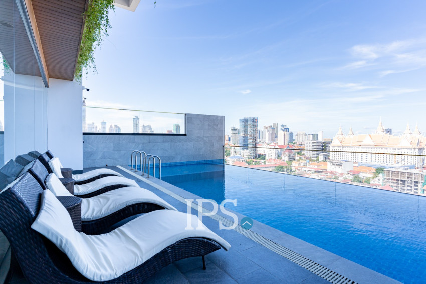 2 Bedroom Serviced Apartment For Rent - Boeung Trabek, Phnom Penh