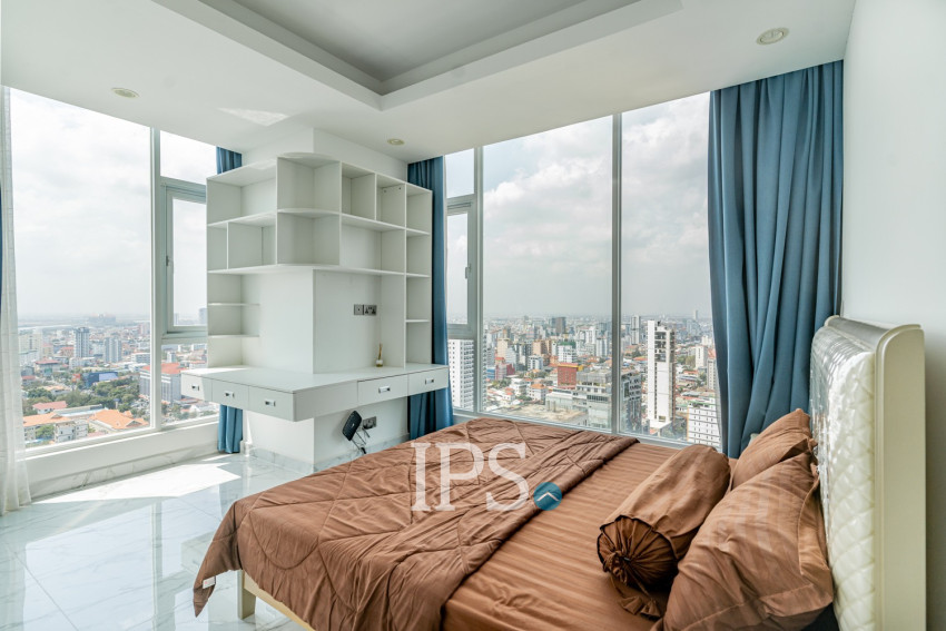 27th Floor 2 Bedroom Condo For Sale - J Tower 2, BKK1, Phnom Penh