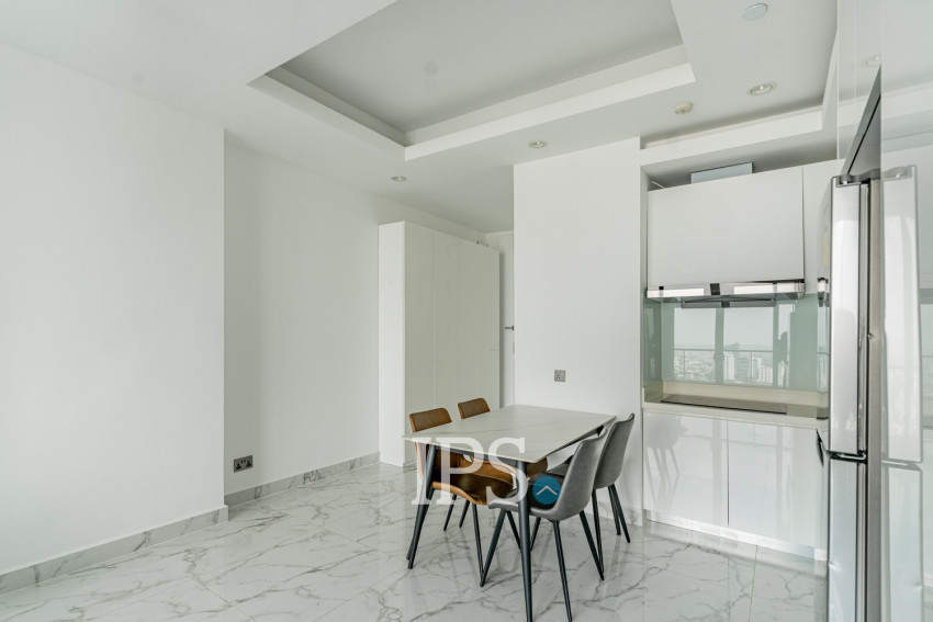 27th Floor 2 Bedroom Condo For Sale - J Tower 2, BKK1, Phnom Penh