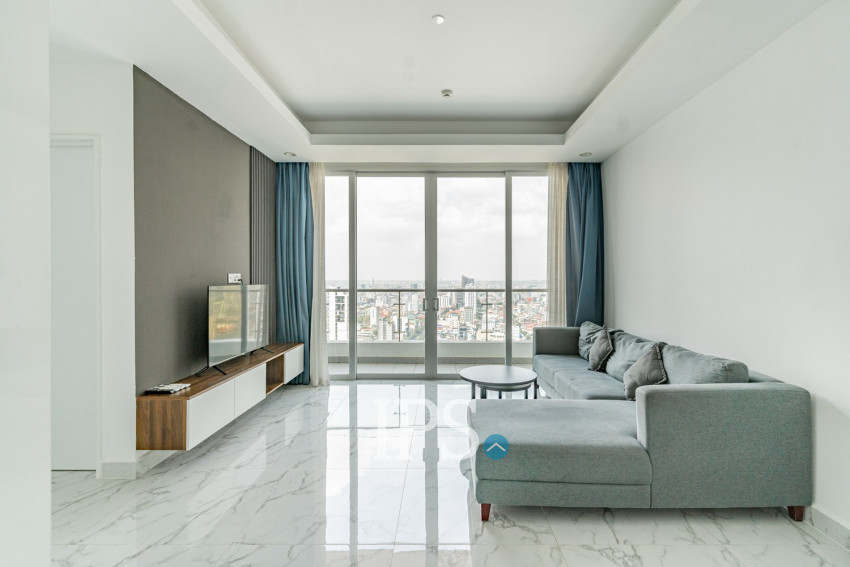 27th Floor 2 Bedroom Condo For Sale - J Tower 2, BKK1, Phnom Penh