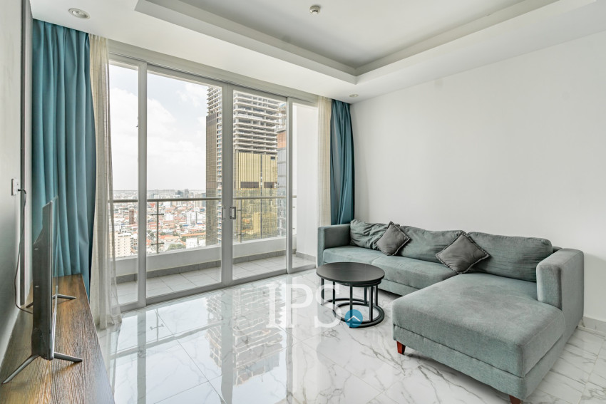 27th Floor 2 Bedroom Condo For Sale - J Tower 2, BKK1, Phnom Penh