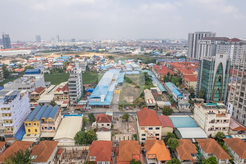 646 Sqm Commercial Land For Rent - Boeung Kak 2, Toul Kork, Phnom Penh