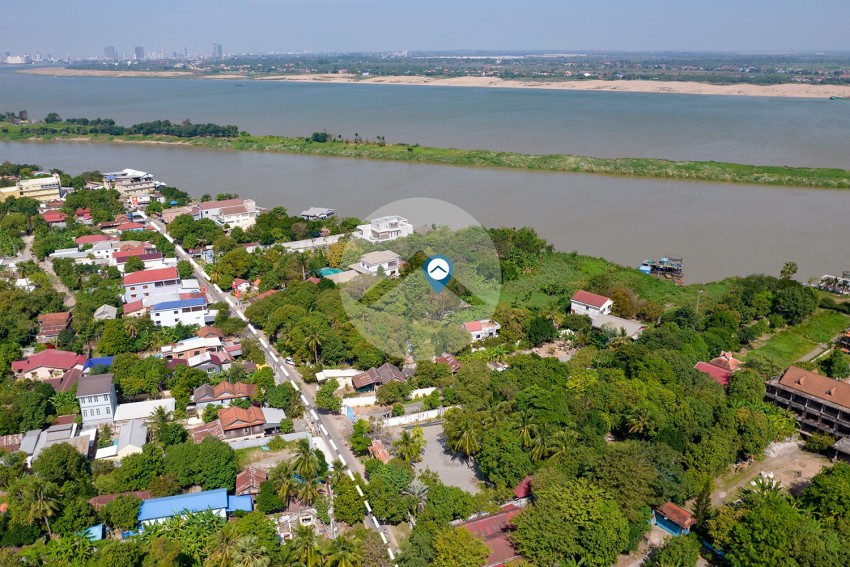 3,574 Sqm Land For Sale - Along Mekong River, Preaek Aeng, Chbar Ampov, Phnom Penh