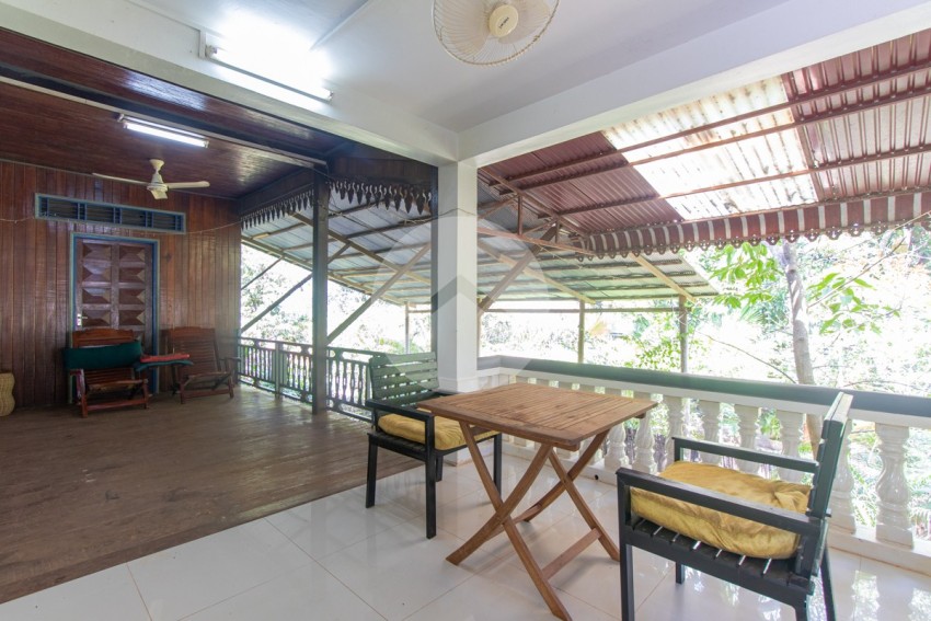 3 Bedroom Wooden House For Rent - Sala Kamreuk, Siem Reap