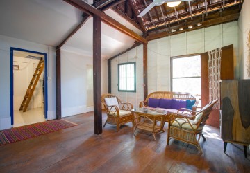 3 Bedroom Wooden House For Rent - Sala Kamreuk, Siem Reap thumbnail