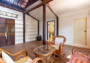 3 Bedroom Wooden House For Rent - Sala Kamreuk, Siem Reap thumbnail