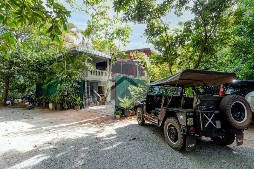 3 Bedroom Wooden House For Rent - Sala Kamreuk, Siem Reap