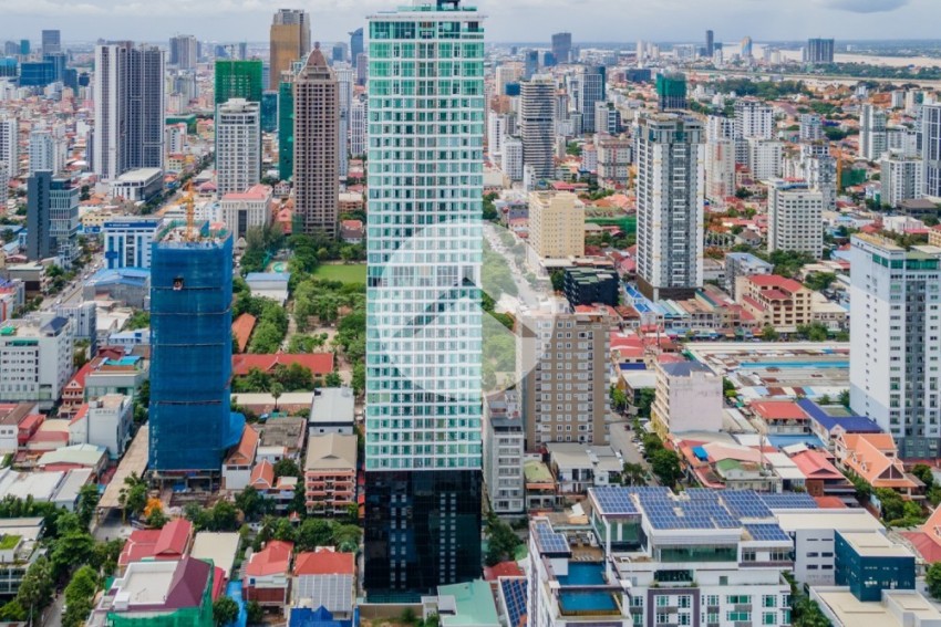 26th Floor 2 Bedroom Condo For Sale - J Tower 2, BKK1, Phnom Penh