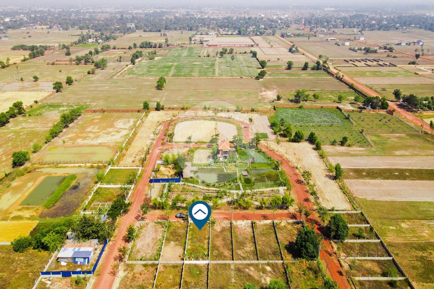 250 Sqm Land For Sale - Kandaek, Prasat Bakong, Siem Reap