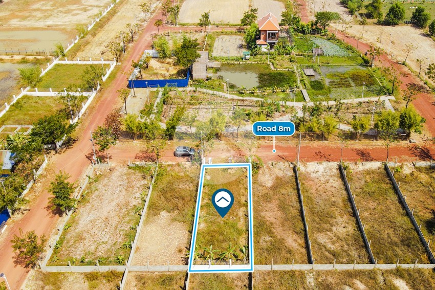 250 Sqm Land For Sale - Kandaek, Prasat Bakong, Siem Reap