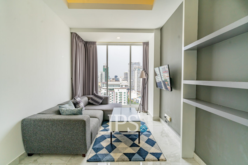 1 Bedroom Condo For Rent- J Tower 1, Tonle Bassac, Phnom Penh