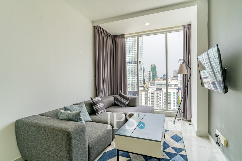 1 Bedroom Condo For Rent- J Tower 1, Tonle Bassac, Phnom Penh