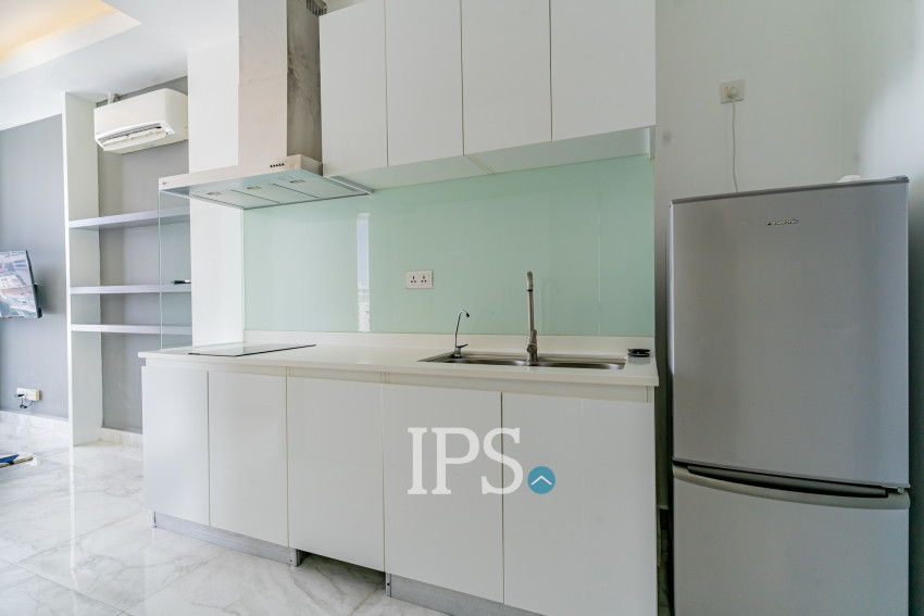 1 Bedroom Condo For Rent- J Tower 1, Tonle Bassac, Phnom Penh