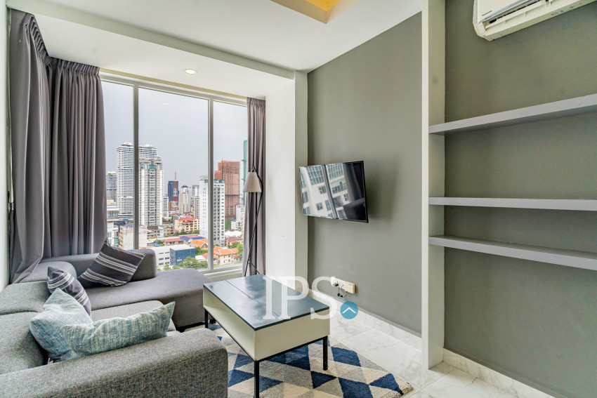 1 Bedroom Condo For Rent- J Tower 1, Tonle Bassac, Phnom Penh