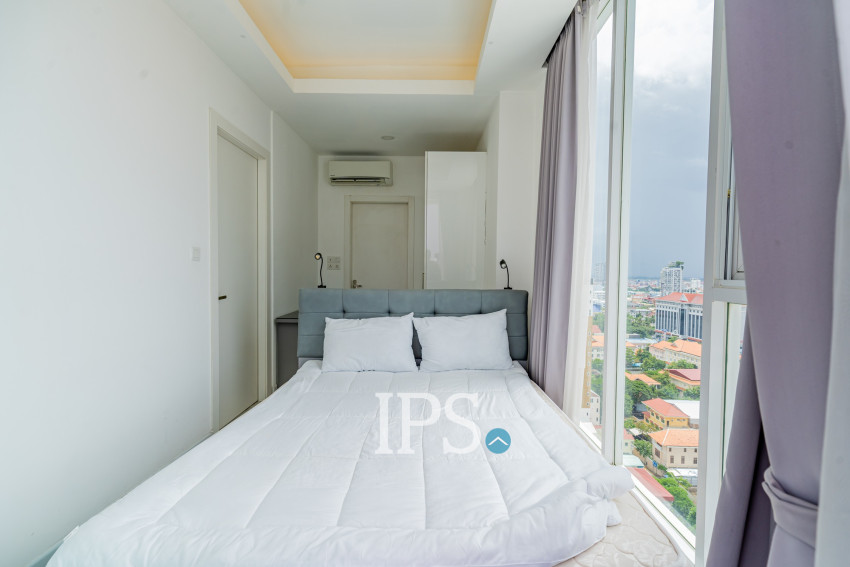 1 Bedroom Condo For Rent- J Tower 1, Tonle Bassac, Phnom Penh