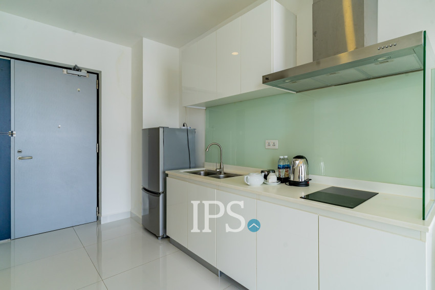 45 Sqm Studio For Rent - J Tower 1, Tonle Bassac, Phnom Penh