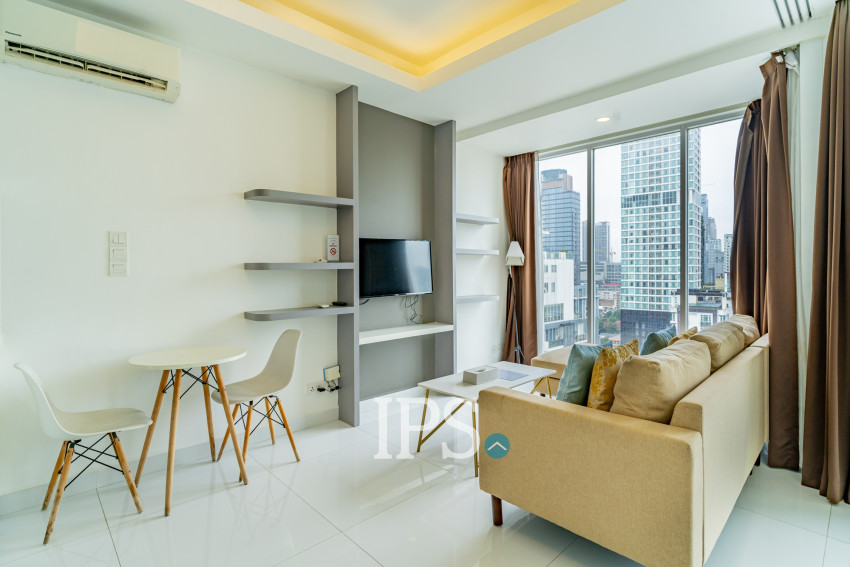 45 Sqm Studio For Rent - J Tower 1, Tonle Bassac, Phnom Penh
