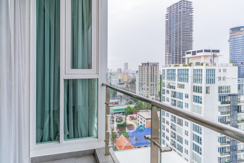 45 Sqm Studio For Rent - J Tower 1, Tonle Bassac, Phnom Penh