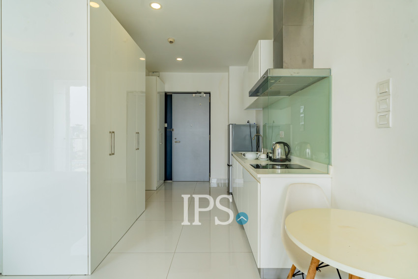 45 Sqm Studio For Rent - J Tower 1, Tonle Bassac, Phnom Penh