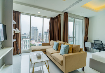 45 Sqm Studio For Rent - J Tower 1, Tonle Bassac, Phnom Penh thumbnail