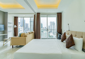 45 Sqm Studio For Rent - J Tower 1, Tonle Bassac, Phnom Penh thumbnail